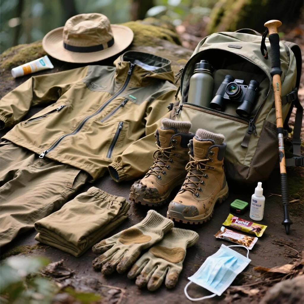 Safari packing list